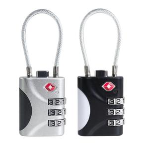 <span class=keywords><strong>Candado</strong></span> de Cable Kamal TSA 528 Reajustable de 3 Dígitos, Certificado por la TSA, de Aleación de Zinc, para Bolsa de <span class=keywords><strong>Golf</strong></span>, Equipaje y Maleta - Product Image 2