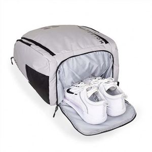Échantillon gratuit Prix de gros Sac de pickleball portable étanche en PU polyester Sac à dos de sport pour raquettes Sac de gym pour raquettes de padel - Product Image 4