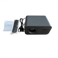 Projecteur LED 4K haute luminosité avec Android 11, 160 lumens - Mini home cinéma portable pour films, jeux et présentations de bureau