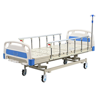 Manual Three-function Hospital <strong>Bed</strong> Simple Medical <strong>Bed</strong> Made in China Factory Direct Sale Low Price <strong>Best</strong>-<strong>selling</strong> Hit Product