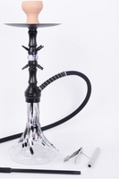 Usine exporte de haute qualité allemande et russe taille moyenne tube unique tuyau en silicone narguilé ensemble shisha 985