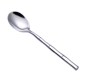 Juego de Cubiertos DF1110, Cuchara de Mesa, Acero Inoxidable, Mango con Forma de Bambú, Buena Venta - Product Image 1