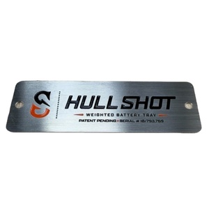 <span class=keywords><strong>Plaque</strong></span> signalétique en acier inoxydable de style antique avec logo gravé en métal personnalisé pour <span class=keywords><strong>camion</strong></span> - Product Image 1