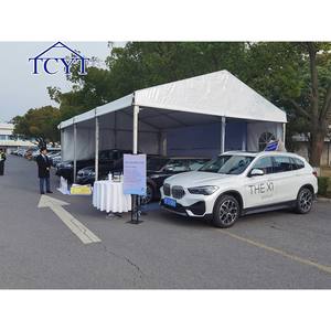 Carpa Elegante para Fiestas de 18x36m con Techo Transparente Estilo Gable, para Recepciones de Cócteles en Hoteles y Jardines de Lujo - Product Image 4