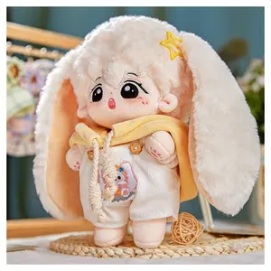 OEM Custom Design Cartoon 10cm 15cm 20cm Plushie Plush Soft Doll Stuffed Toy