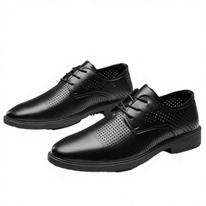 Zapatos de Hombre Casuales, Ligeros y Sencillos, de Piel, con Punta en Pico, para Verano, Impermeables, con Suela de Goma Antideslizante, Estilo Slip-On, NY - Product Image 3