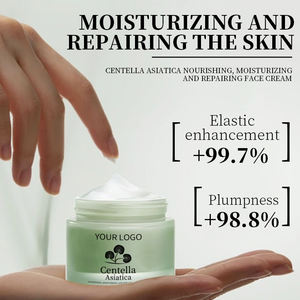 Ensemble de soins de la peau hydratant au sérum de thé vert naturel Centella Asiatica en marque privée - Product Image 3