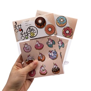 Tùy Chỉnh Trang Trí Trong Suốt Sticker, Cá Nhân Rõ Ràng Sticker Sheets Hôn Cắt Sticker <span class=keywords><strong>Sheet</strong></span> In Ấn - Product Image 5