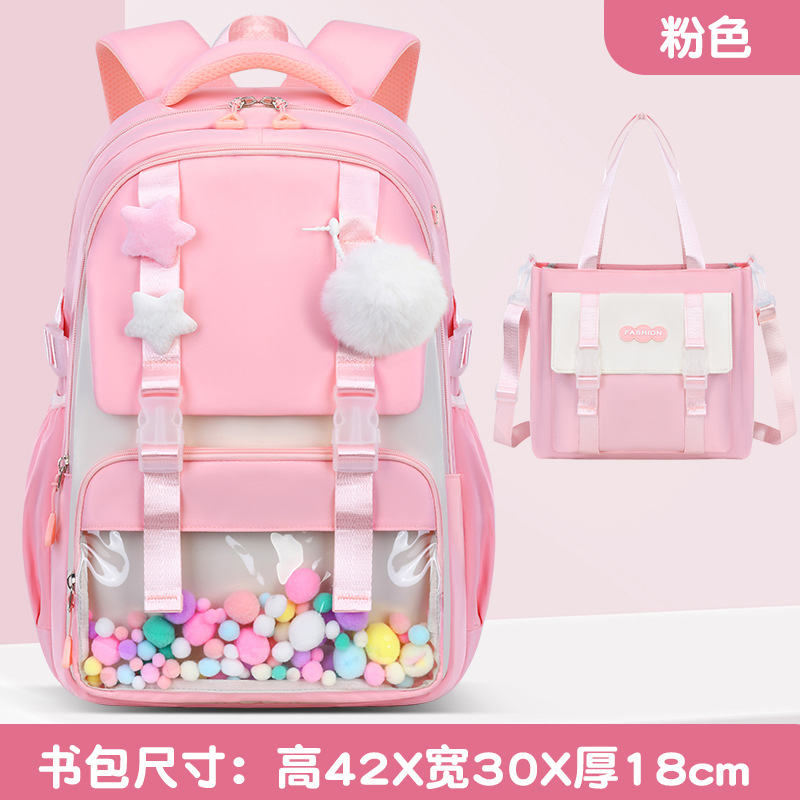 Pink schoolbag/tutoring bag