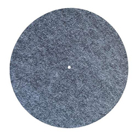Tapis antidérapant blanc à plateau tournant, pour lecteur d'enregistrement, vente en gros