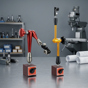 Support d'indicateur de comparaison articulé TTAKE avec portée de 340 mm, force de traction de 100 kg, blocage mécanique - Product Image 3