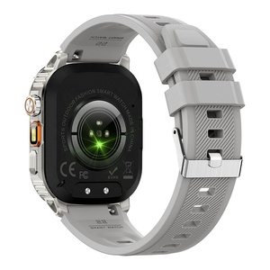 2.01-inch HD Screen AK80 Smartwatch Low MOQ IP68 Waterproof BT Calling Blood Oxygen <b>Heart</b> Rate Monitoring 123 Sports Modes - Product Image 4