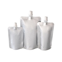 Distributeur de sac de jus en plastique personnalisé 1,5 L 2L 3L avec robinet pochette de boisson de 1gallon pochette à bec de café 5L avec robinet