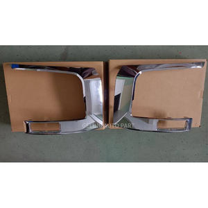 62080A000P 62081A000P แถบตกแต่งกันชนหน้าสีดำด้านหรือโครเมียม สำหรับรถมิตซูบิชิ แอล200 ไทรทัน <span class=keywords><strong>4x4</strong></span> ปี <span class=keywords><strong>2023</strong></span> 2024 2025 รถกระบะ - Product Image 1