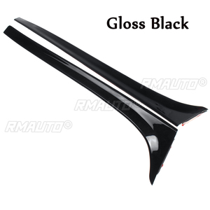 Aileron latéral de fenêtre arrière en fibre de carbone pour VW GOLF 7 MK7 GTD R 2014-2018, accessoires de style automobile - Product Image 5