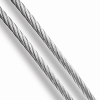 316 Edelstahl-Kabel barriere SS-Drahtseil leitplanke in Marine qualität für die Verkehrs sicherheit