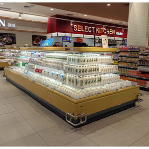 Réfrigérateur de supermarché à température unique de haute qualité, refroidisseur ouvert, refroidisseur d'air de supermarché pour légumes et fruits - Product Image 5