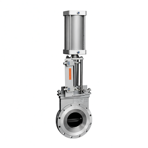 Válvula de Cuchilla Neumática con Brida COVNA para Pedidos Urgentes, 10 Pulgadas, 150LB, Válvula de Cuchilla de Acero Inoxidable, Válvula de Cuchilla para Lodos - Product Image 2