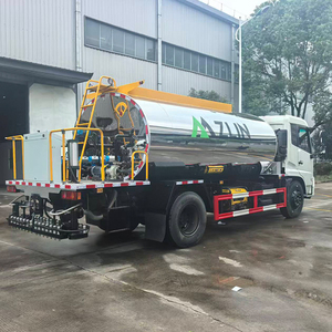 รถบรรทุกจ่ายยางมะตอยอัจฉริยะ Dongfeng ขายดี รถพ่นบิทูเมนใหม่ พวงมาลัยซ้าย/ขวา 12 ลบ.ม. 4x2 เกียร์ธรรมดา เครื่องยนต์ดีเซล - Product Image 3