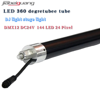 UCS512C DMX512 IP33 Lampu LED Pixel Warna-Warni Tidak Tahan Air Produk Tabung RGB