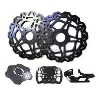 CNC-koolstofvezel plaat snijplaat wandpaneel drone frame accessoires koolstofvezel plaat frame sandwichpaneel deurpaneel plaat