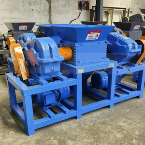 Trituradora de Doble Eje de 5 Kw y 380 V, Máquina Multifuncional para Reciclaje de Neumáticos, Madera y Caucho - Product Image 1