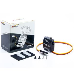 Mini Motor Sin Núcleo de Metal de 6V 11g 120 Grados 0.08Seg con Carcasa de PA+Aluminio para Dirección Feettech FT2304M-2 RC - Product Image 3