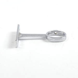 Tube de garde-robe Porte <span class=keywords><strong>Rail</strong></span> Support Armoire Raccords Supérieur Monté Armoire En Métal Suspendus Bride Support De Tube - Product Image 3