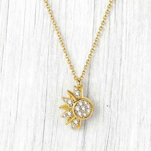 Ensemble de bijoux d'amitié pour couple, collier avec pendentif soleil et lune en zircon, bague ouverte, bracelets, pendentif serti de diamants, bijoux combinés - Product Image 6