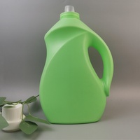Vente en gros Logo ou étiquette personnalisés 1L 2L 2,5 L 3L 5L Grand détergent de lessive vide Bouteille de liquide de lavage en plastique avec bouchon