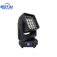 BOTAI 5x5 Matrix Zoom LED Moving Head: 25x15W Pixel Mapping, 360 Pan-Tilt & Art-Net Control for Stage/Architectural FX