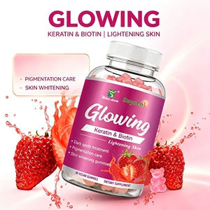 Gummies Éclat Véganes OEM Rosy Marque Privée – Compléments Vitaminiques Naturels Sains pour la Beauté, Halal, Diététiques, à Base de Plantes, pour le Système Immunitaire - Product Image 1