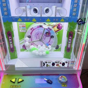 Mini machine à boules porte-bonheur pour célébrités d'Internet, commerciale, à monnayeur, en plastique, avec code QR, pour cadeaux, garantie 1 an, version anglaise - Product Image 5