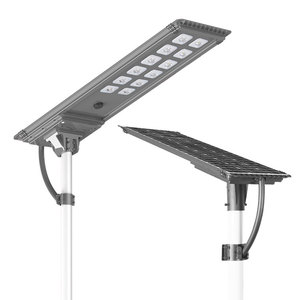 Lampadaires solaires LED de haute qualité, haute luminosité, promotionnels, en gros, pour extérieur, étanches IP66, 6000K, 120W - Product Image 2