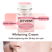OTVENA Crème Réparatrice Éclaircissante Végane Hydratante Apaisante Rougeurs Atténue les Taches Solaires Nouvelle Génération Peau Claire Cosmétiques Finis