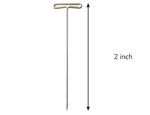 Lot de 50 épingles en T de 2 pouces pour le tricot, les perruques, la couture et le bureau - Product Image 2