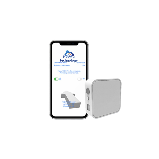 Haoru Technology HR-UWB-IOS Open Development Kit Indoor Positioning AR Module Airtag Label DW3000 Core Electronic Modules Kits
