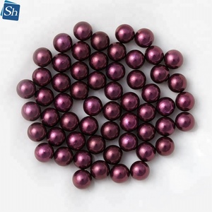 Perle All'ingrosso in Plastica ABS Sfuse di Vari Colori e Misure, Tonde Senza Foro per Decorazioni Fai da Te e Scrapbooking - Product Image 1