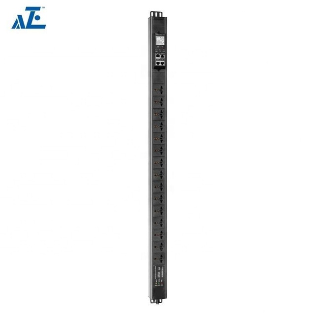 380V/415V 3phase 63A Smart Server Network Power Distributiont Unit Socket Monitoring Metered PDU