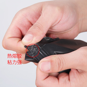 Black Express Delivery <b>Bags</b> 100pcs Self Sealing Recycled Material Courier <b>Bag</b> Shenzhen Origin - Product Image 2