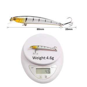 Leurre Artificiel Rigide ABS Minnow pour Pêche à la Carpe, Lancer Longue Distance, 30g, pour Bass, Perche, et Poissons Mandarins - Product Image 5