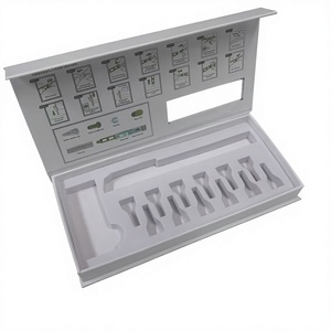 Caja de Embalaje para Viales de Péptidos de Grado VIP con Forro de Tela Satinada y Cierre Magnético para el Lanzamiento de Nuevos Productos - Product Image 4
