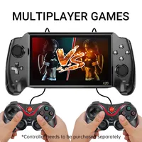 Console de jeu vidéo portable rétro X20 avec 3000 jeux intégrés, écran HD de 7,0 pouces, lecteur de musique/vidéo, cadeau pour enfants