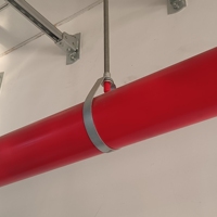 Support pivotant en acier au carbone de qualité commerciale UTT40 Hy-Gear FM pour suspension ignifugée galvanisée noire certifiée de 1/2 à 12 pouces