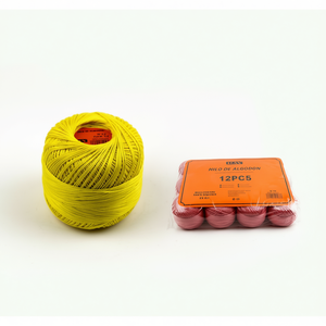 Filo di Cotone Ilan N. 12 Colore 15, Set da 12 Pezzi per Cucito - Product Image 1