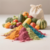 JULYHEALTH Gevriesdroogd Rood Drakenfruit Poeder Natuurlijke Kleurstof Voedingsmiddelkwaliteit Bulk voor Dranken en Bakken