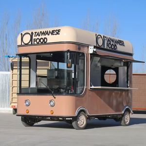 Iklan Tiongkok truk bergerak kuat es krim makanan Van kopi penjual otomatis troli Bus makanan - Product Image 1