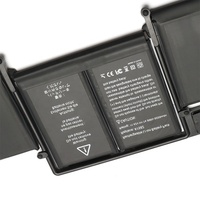 Batterie d'ordinateur portable en gros pour MacBook Pro Retina 2012-2015 Tous types A1425 A1502 A1437 A1493 A1582 Batterie 11.34V 6400MAH