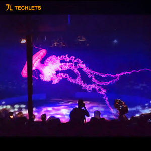 홀로그램 메쉬 프로젝터 스크린 Pepperscrim 디스플레이 3D 홀로그램 - Product Image 2