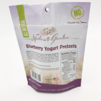Sachet Doypack Mylar Personnalisé Anti-Odeur, Scellable à Chaud avec Fermeture Zip Refermable pour Emballage Alimentaire